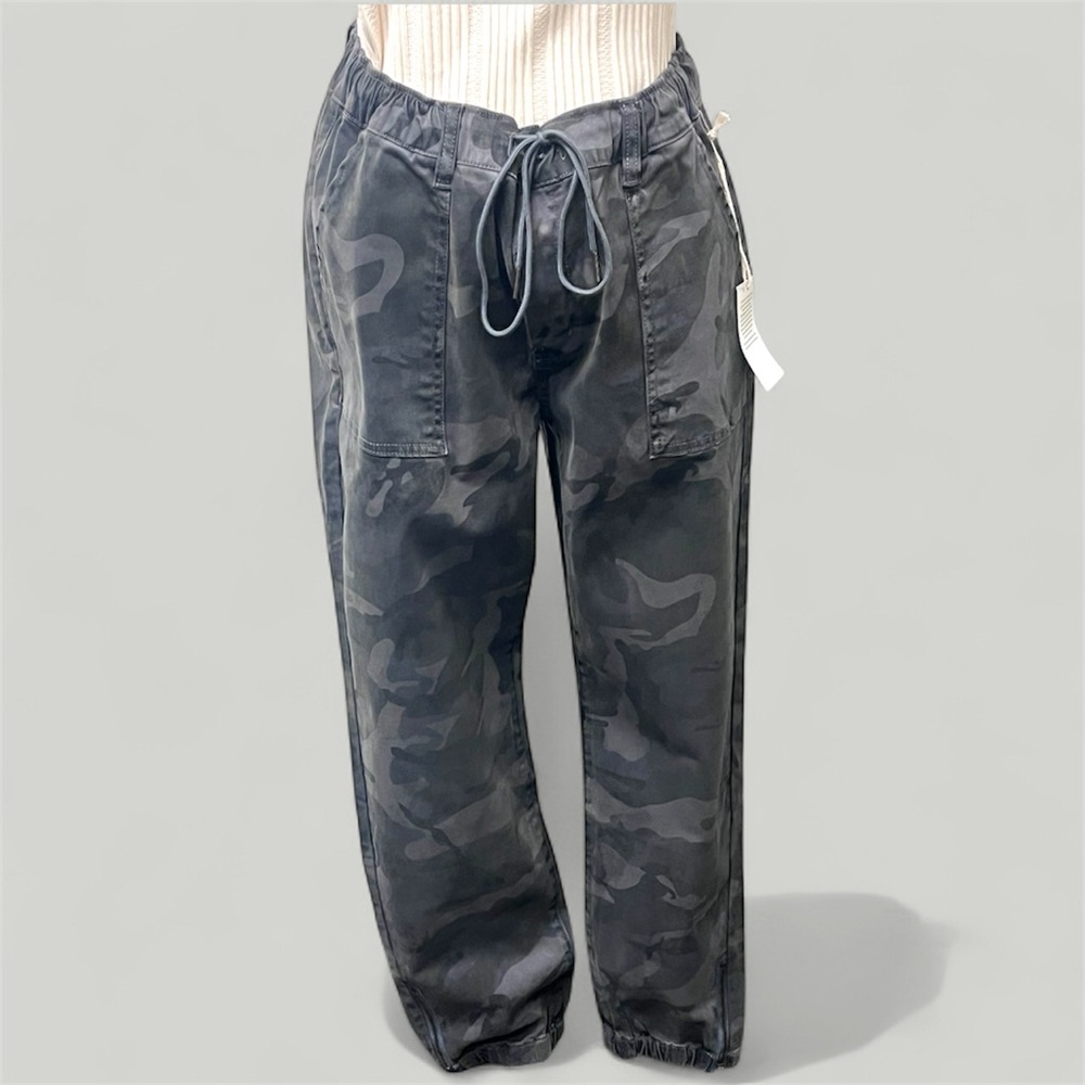NWT Grace & Lace Dark Camouflage Cargo Pants
